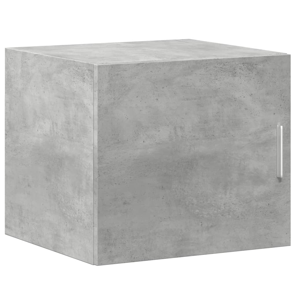 Opbergkast smal 45x42,5x225 cm bewerkt hout betongrijs is nu te koop bij PeponiXL, paradijselijk wonen!
