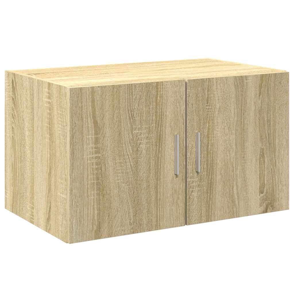 Opbergkast 70x42,5x225 cm bewerkt hout sonoma eikenkleurig is nu te koop bij PeponiXL, paradijselijk wonen!
