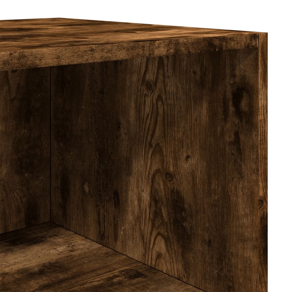 Hoge kast 40x41x185 cm bewerkt hout gerookt eikenkleurig is nu te koop bij PeponiXL, paradijselijk wonen!