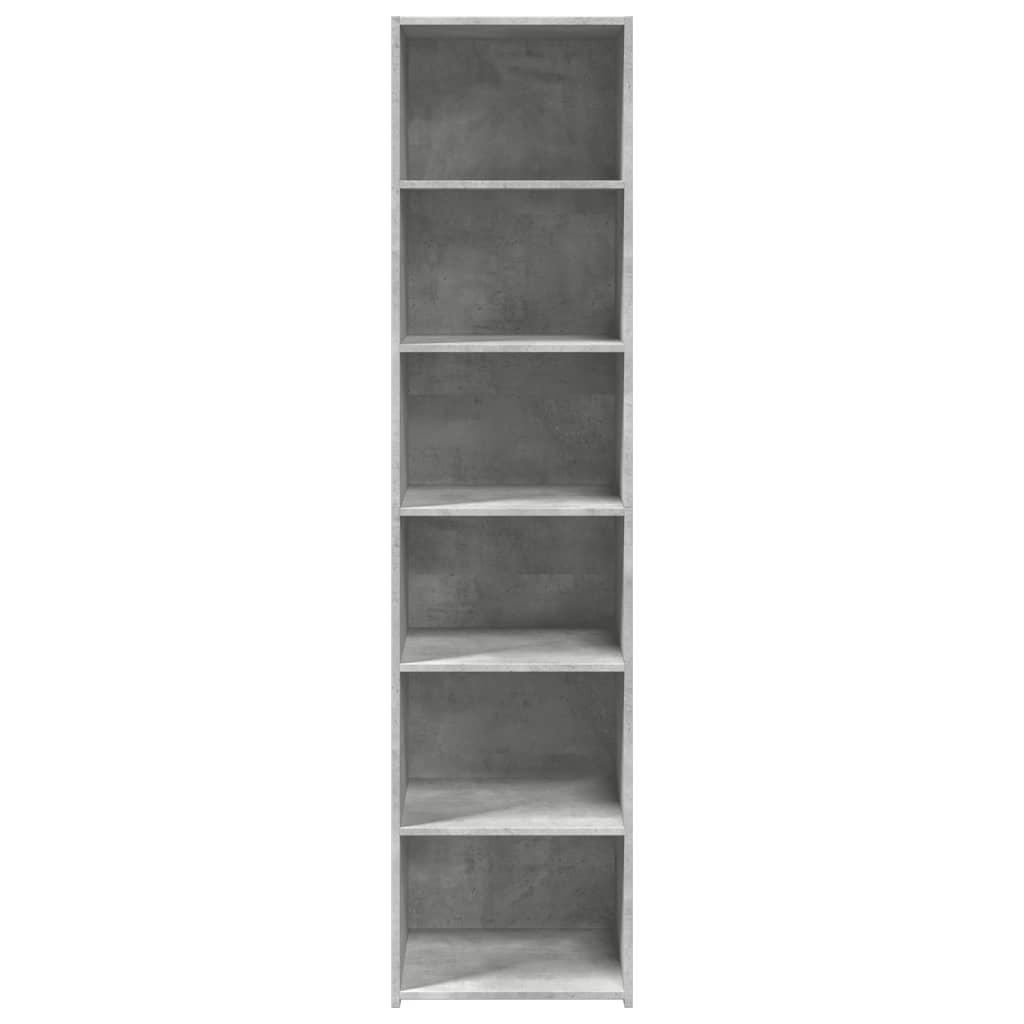Hoge kast 45x41x185 cm bewerkt hout betongrijs is nu te koop bij PeponiXL, paradijselijk wonen!