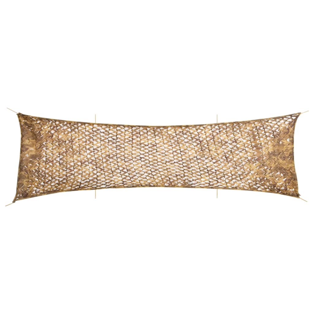 Camouflagenet met opbergzak 753x199 cm zandkleurig is nu te koop bij PeponiXL, paradijselijk wonen!