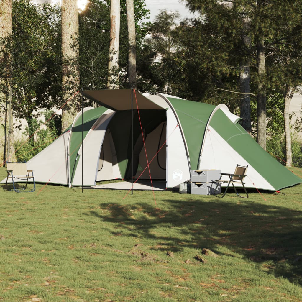 Koepeltent 6-persoons waterdicht groen is nu te koop bij PeponiXL, paradijselijk wonen!