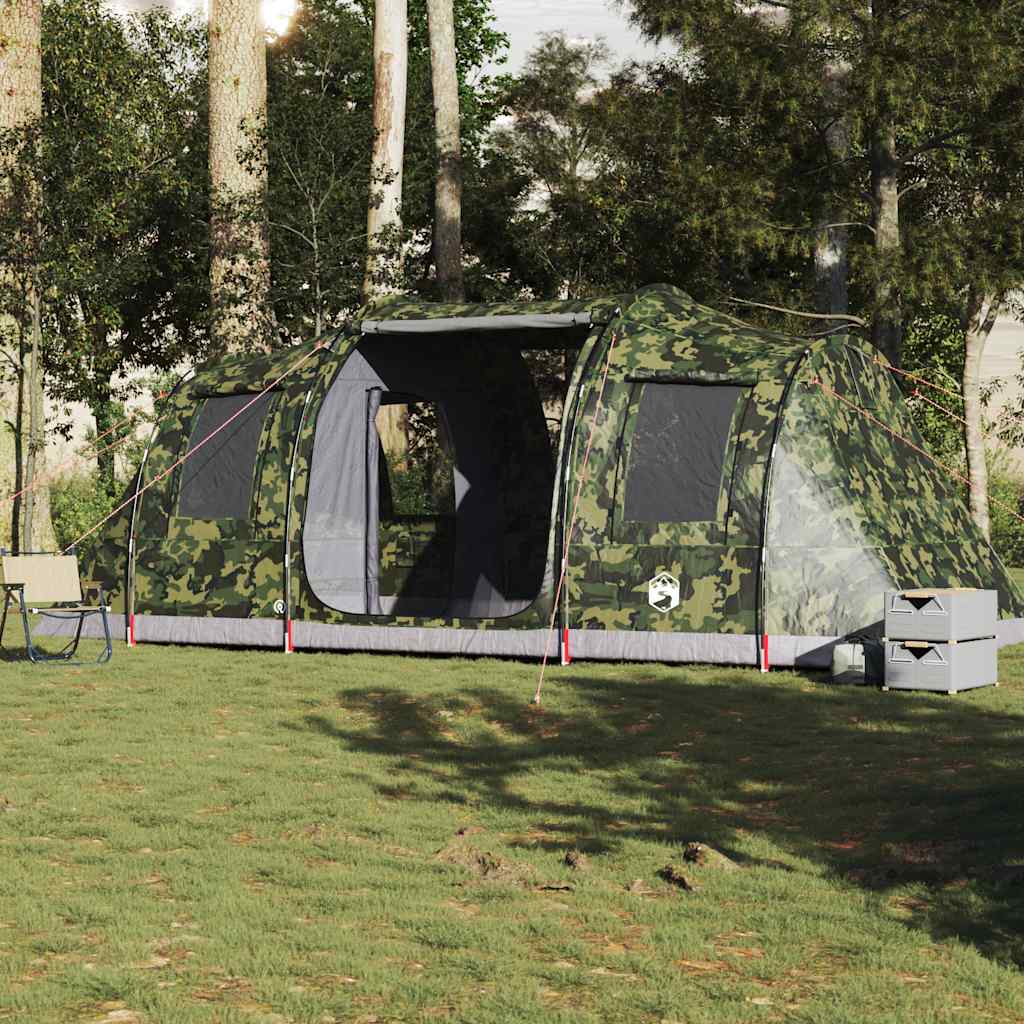 Tunneltent 4-persoons waterdicht camouflage is nu te koop bij PeponiXL, paradijselijk wonen!