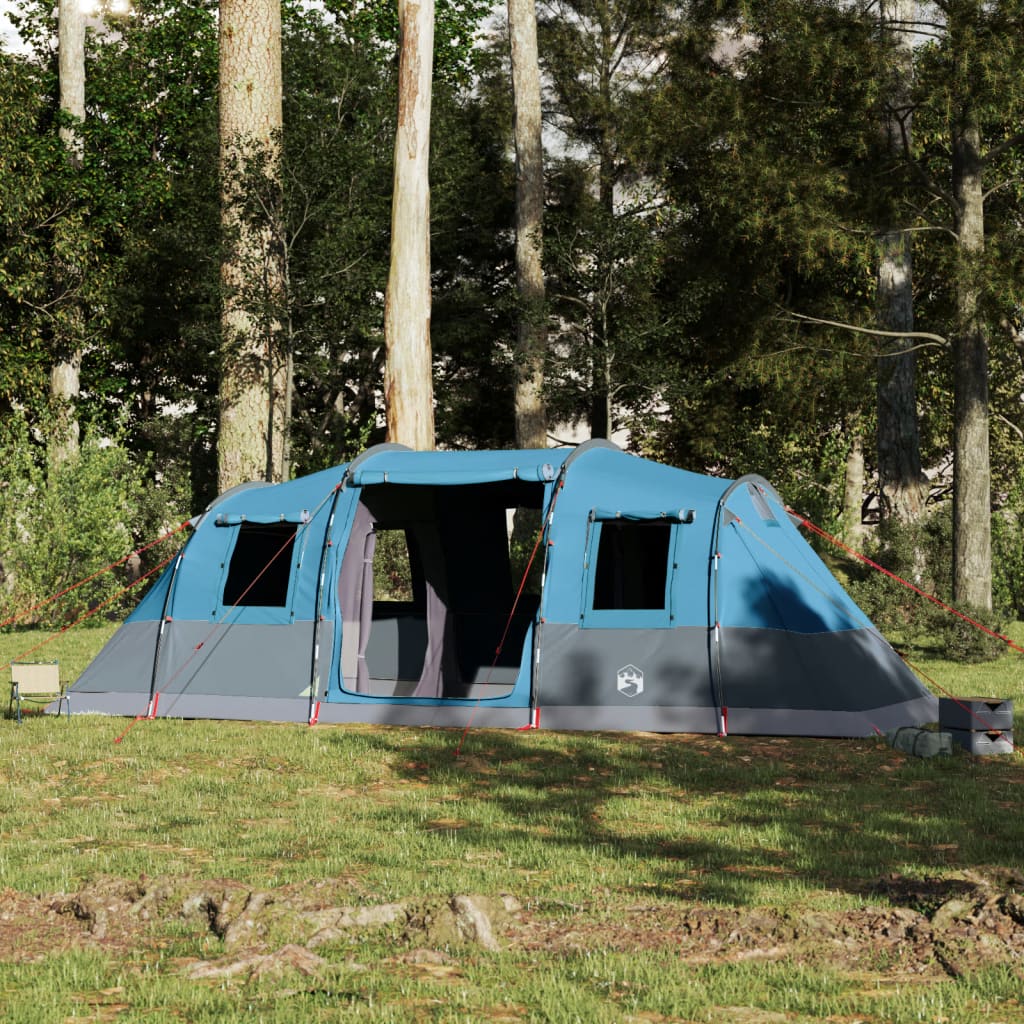 Tunneltent 6-persoons waterdicht blauw is nu te koop bij PeponiXL, paradijselijk wonen!