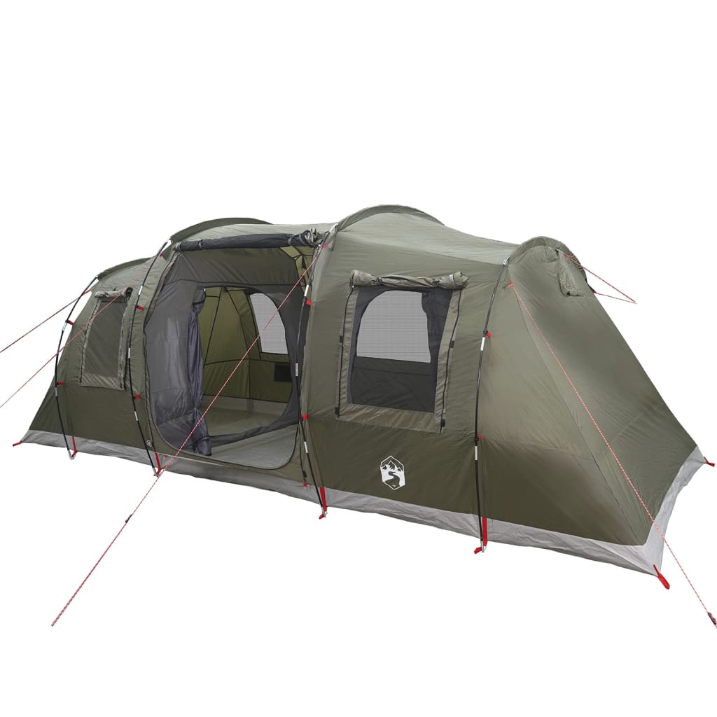 Tunneltent 6-persoons waterdicht olijfgroen is nu te koop bij PeponiXL, paradijselijk wonen!