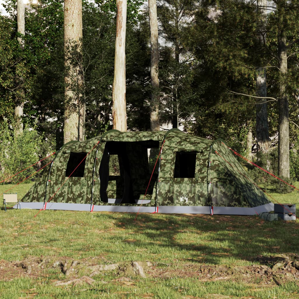 Tunneltent 6-persoons waterdicht camouflage is nu te koop bij PeponiXL, paradijselijk wonen!