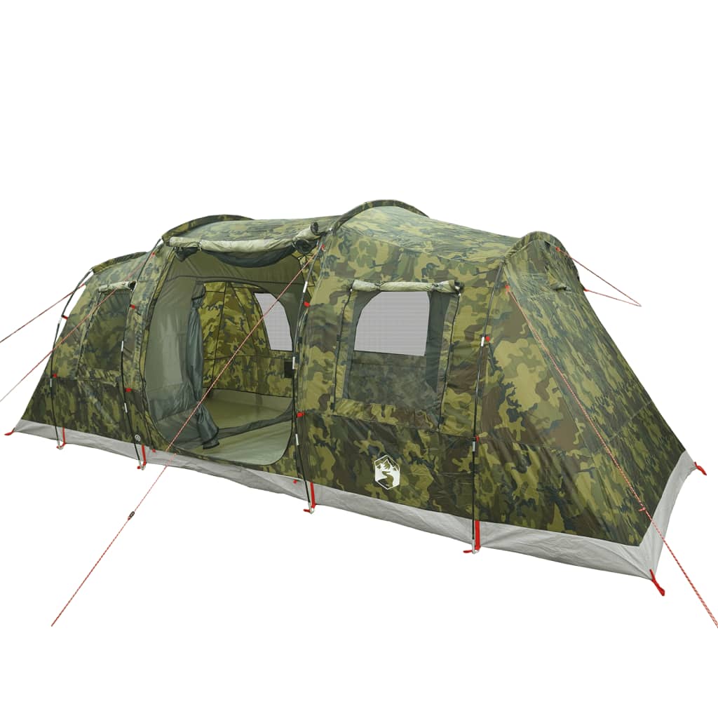 Tunneltent 6-persoons waterdicht camouflage is nu te koop bij PeponiXL, paradijselijk wonen!