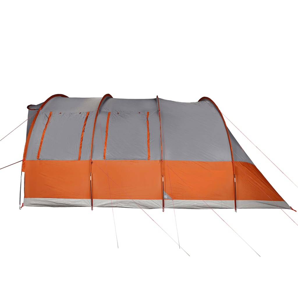 Tunneltent 5-persoons waterdicht grijs en oranje is nu te koop bij PeponiXL, paradijselijk wonen!