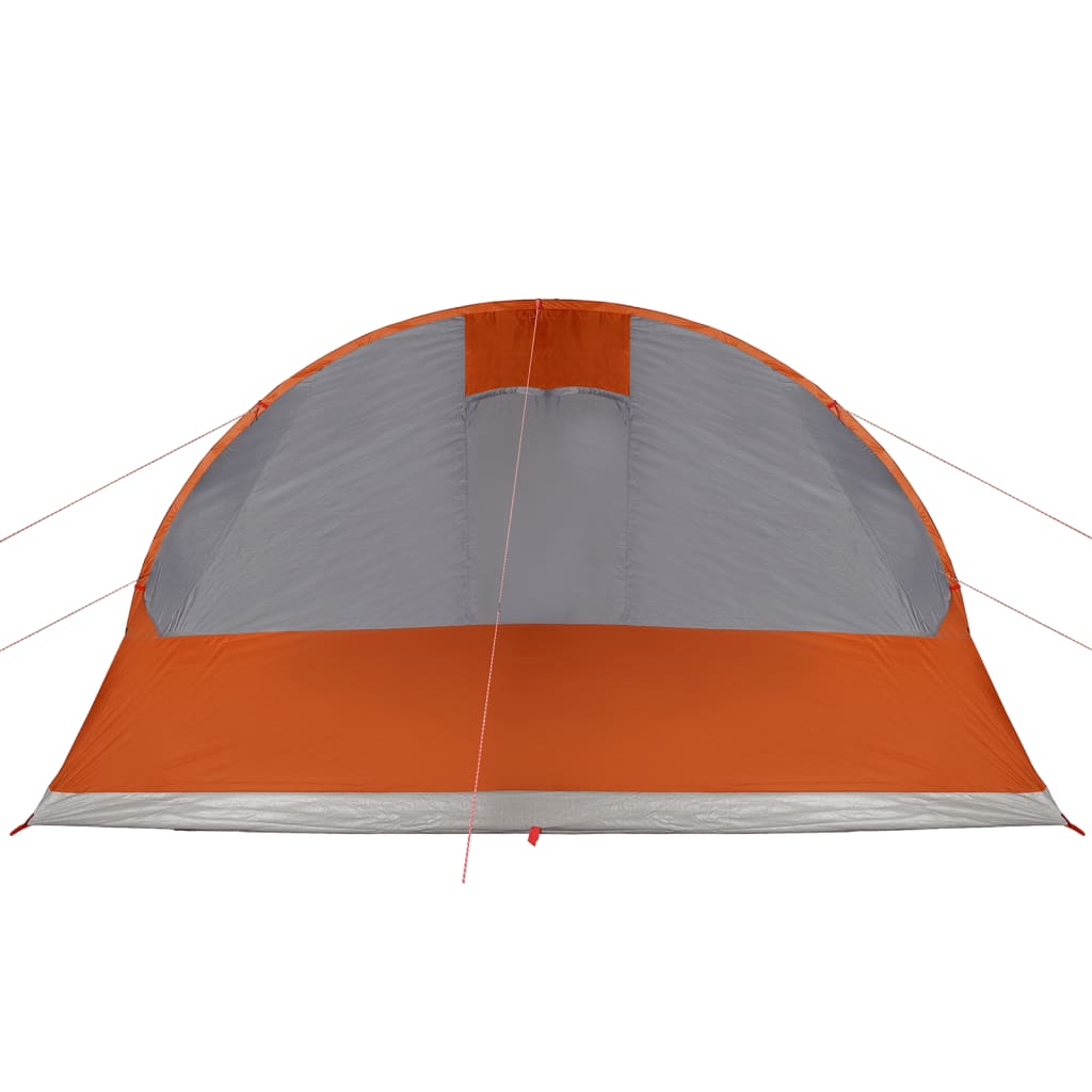 Tunneltent 5-persoons waterdicht grijs en oranje is nu te koop bij PeponiXL, paradijselijk wonen!