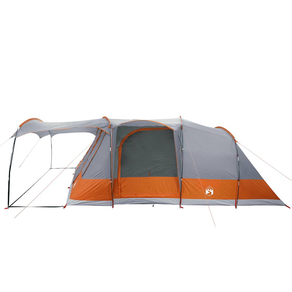 Tunneltent 5-persoons waterdicht grijs en oranje is nu te koop bij PeponiXL, paradijselijk wonen!