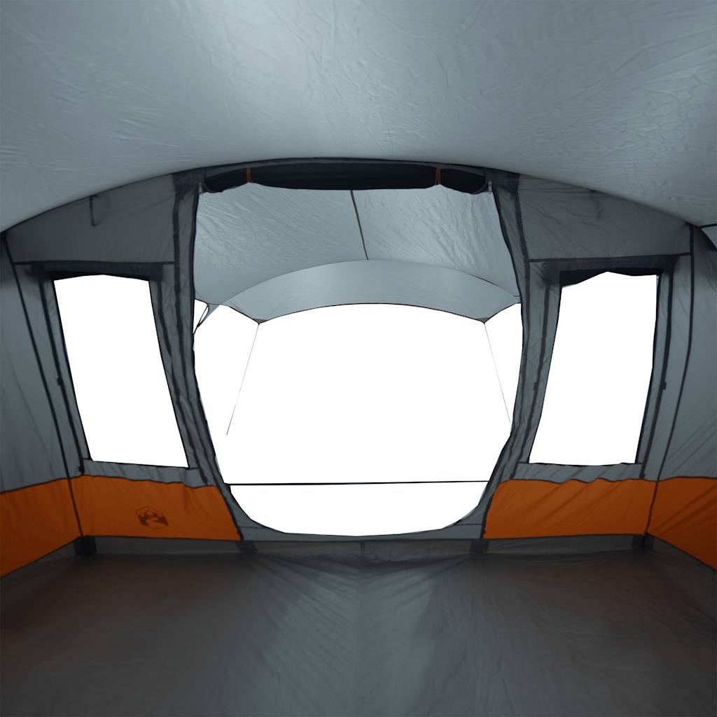 Tunneltent 5-persoons waterdicht grijs en oranje is nu te koop bij PeponiXL, paradijselijk wonen!