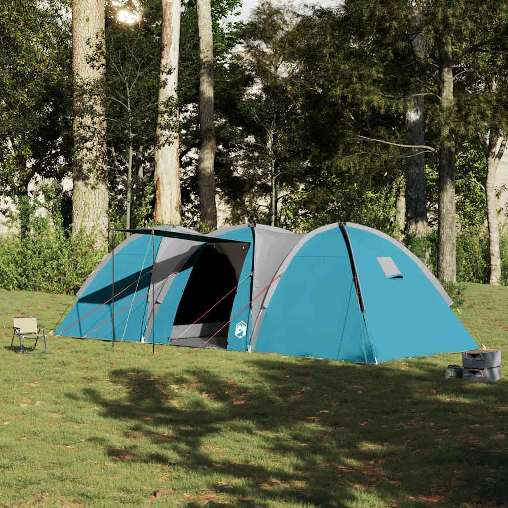 Koepeltent 8-persoons waterdicht blauw is nu te koop bij PeponiXL, paradijselijk wonen!