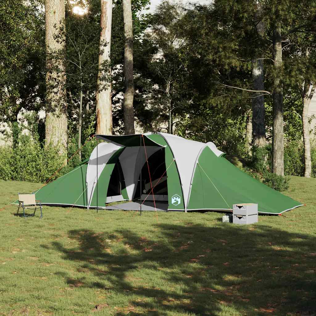 Koepeltent 6-persoons waterdicht groen is nu te koop bij PeponiXL, paradijselijk wonen!