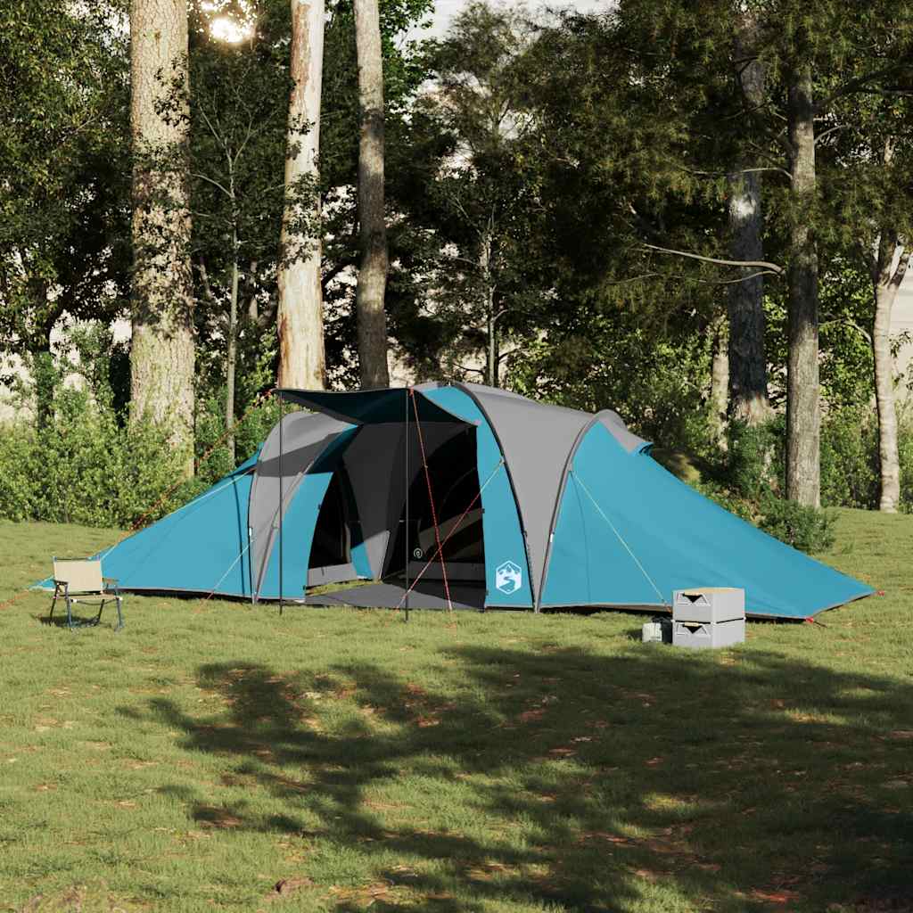 Koepeltent 6-persoons waterdicht blauw is nu te koop bij PeponiXL, paradijselijk wonen!