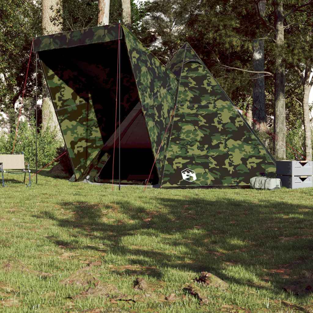 Tipitent 6-persoons camouflage waterdicht is nu te koop bij PeponiXL, paradijselijk wonen!