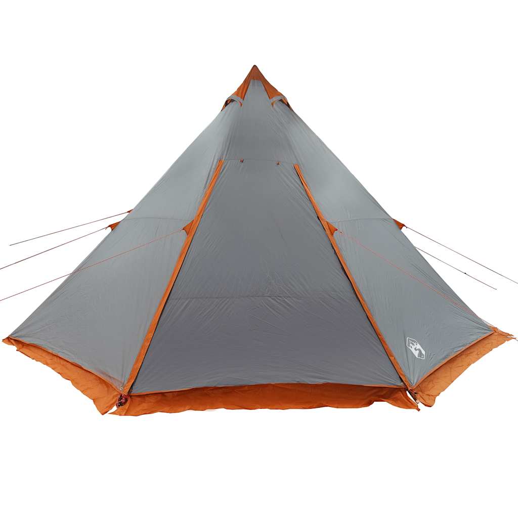 Tipitent 8-persoons waterdicht grijs en oranje is nu te koop bij PeponiXL, paradijselijk wonen!