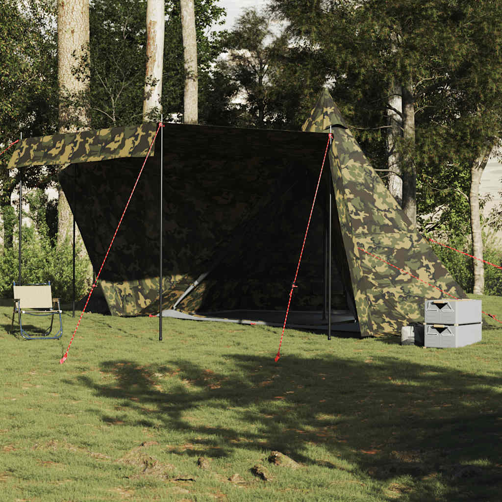 Tipitent 8-persoons camouflage waterdicht is nu te koop bij PeponiXL, paradijselijk wonen!