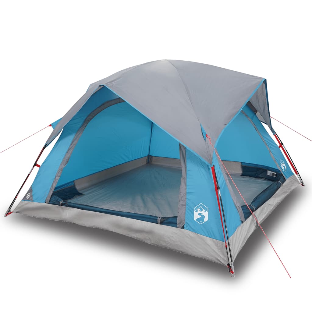 Tent 4-persoons waterdicht blauw is nu te koop bij PeponiXL, paradijselijk wonen!