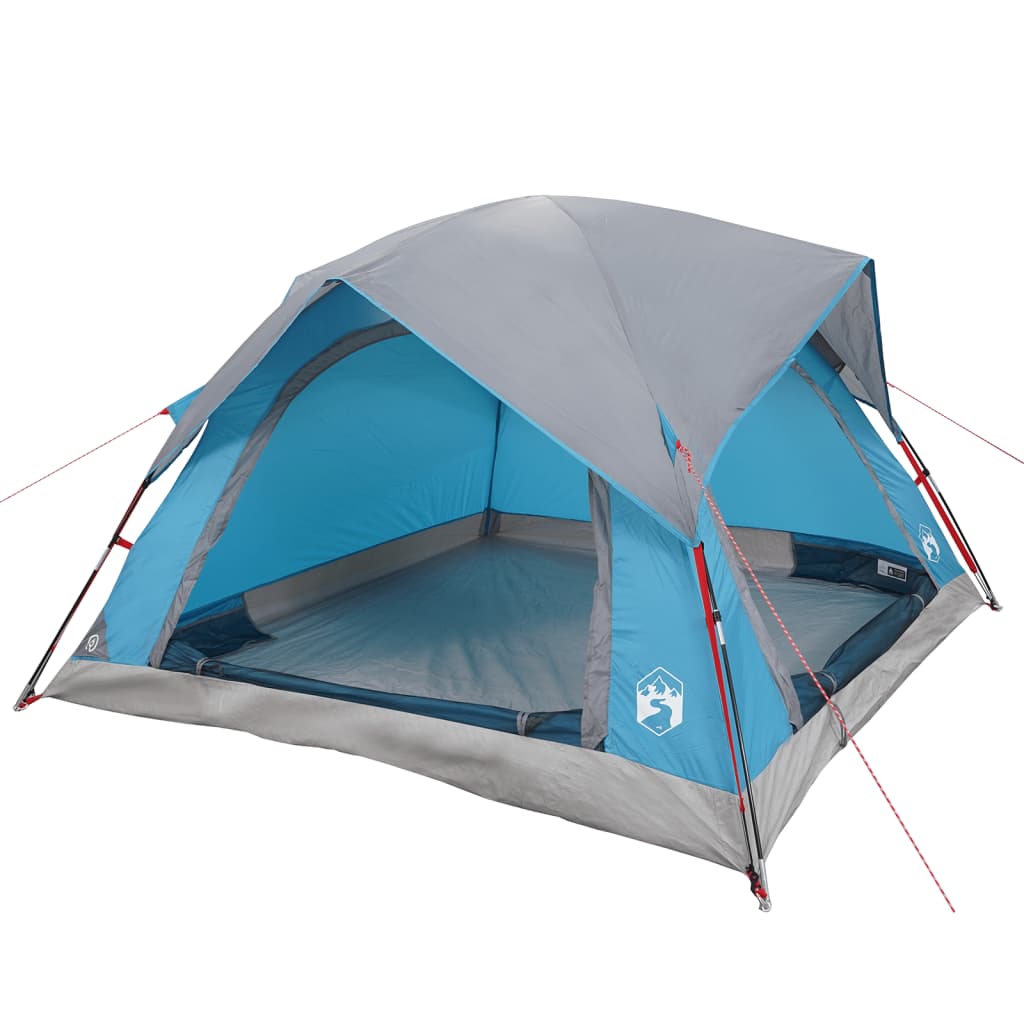 Tent 4-persoons waterdicht blauw is nu te koop bij PeponiXL, paradijselijk wonen!