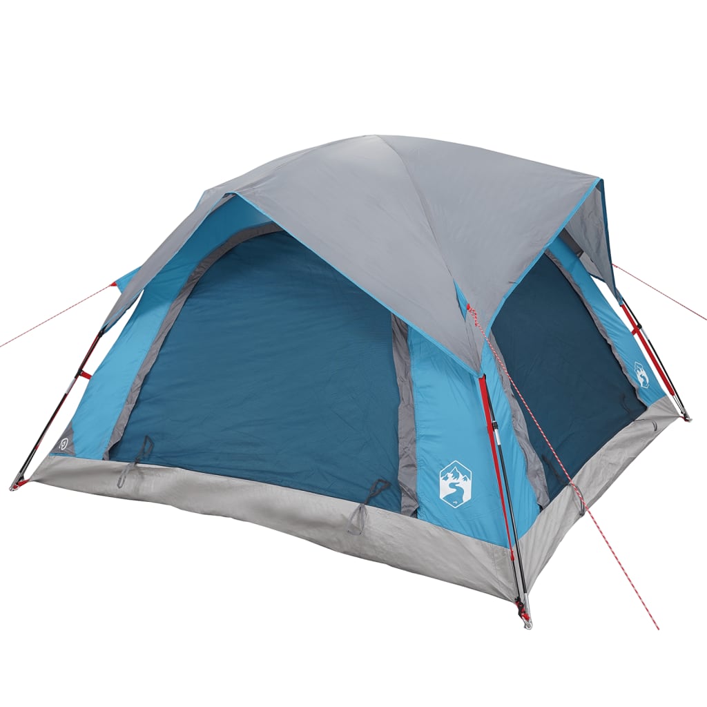 Tent 4-persoons waterdicht blauw is nu te koop bij PeponiXL, paradijselijk wonen!