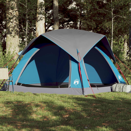 Tent 4-persoons waterdicht blauw is nu te koop bij PeponiXL, paradijselijk wonen!