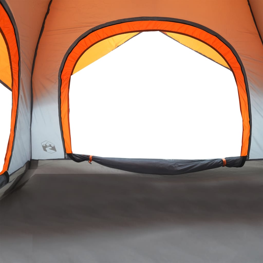 Tent 4-persoons waterdicht grijs en oranje is nu te koop bij PeponiXL, paradijselijk wonen!