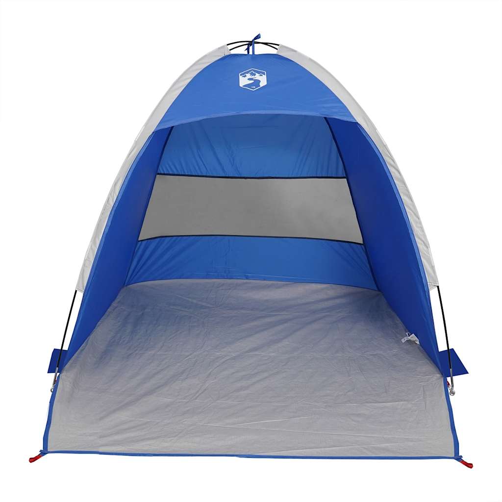 Strandtent 3-persoons waterdicht azuurblauw is nu te koop bij PeponiXL, paradijselijk wonen!