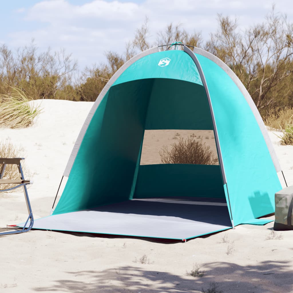 Strandtent 3-persoons waterdicht zeegroen is nu te koop bij PeponiXL, paradijselijk wonen!