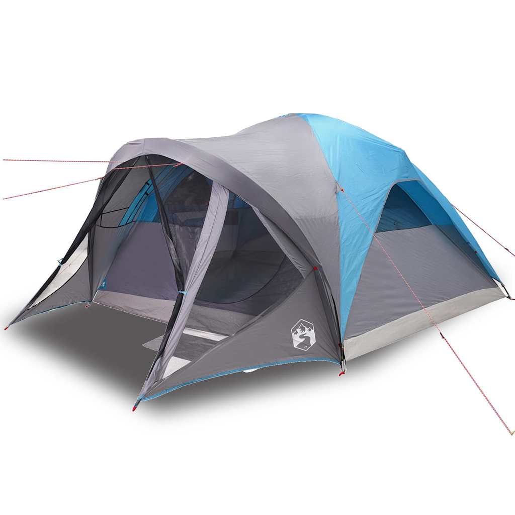 Tunneltent 6-persoons waterdicht blauw is nu te koop bij PeponiXL, paradijselijk wonen!