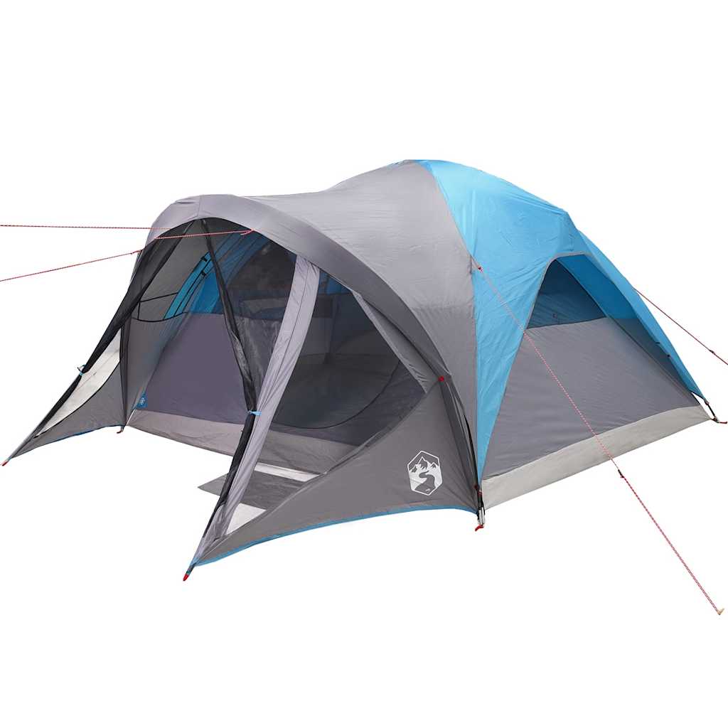 Tunneltent 6-persoons waterdicht blauw is nu te koop bij PeponiXL, paradijselijk wonen!