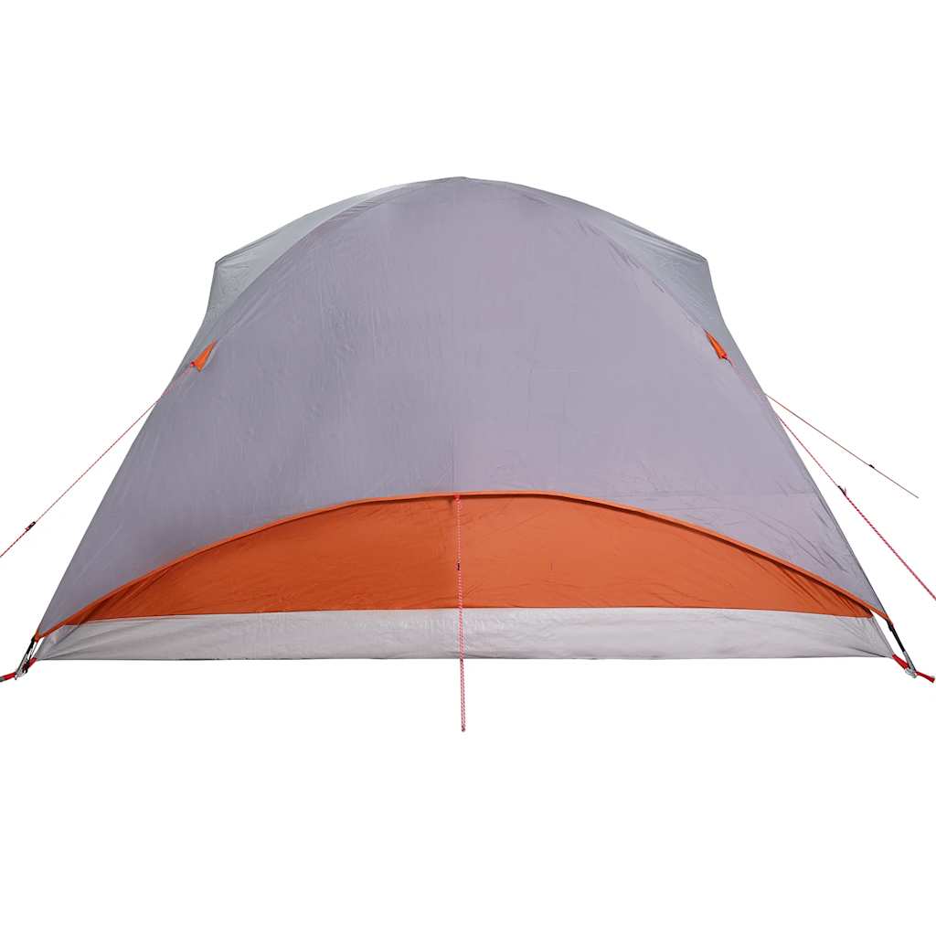 Tunneltent 6-persoons waterdicht grijs en oranje is nu te koop bij PeponiXL, paradijselijk wonen!