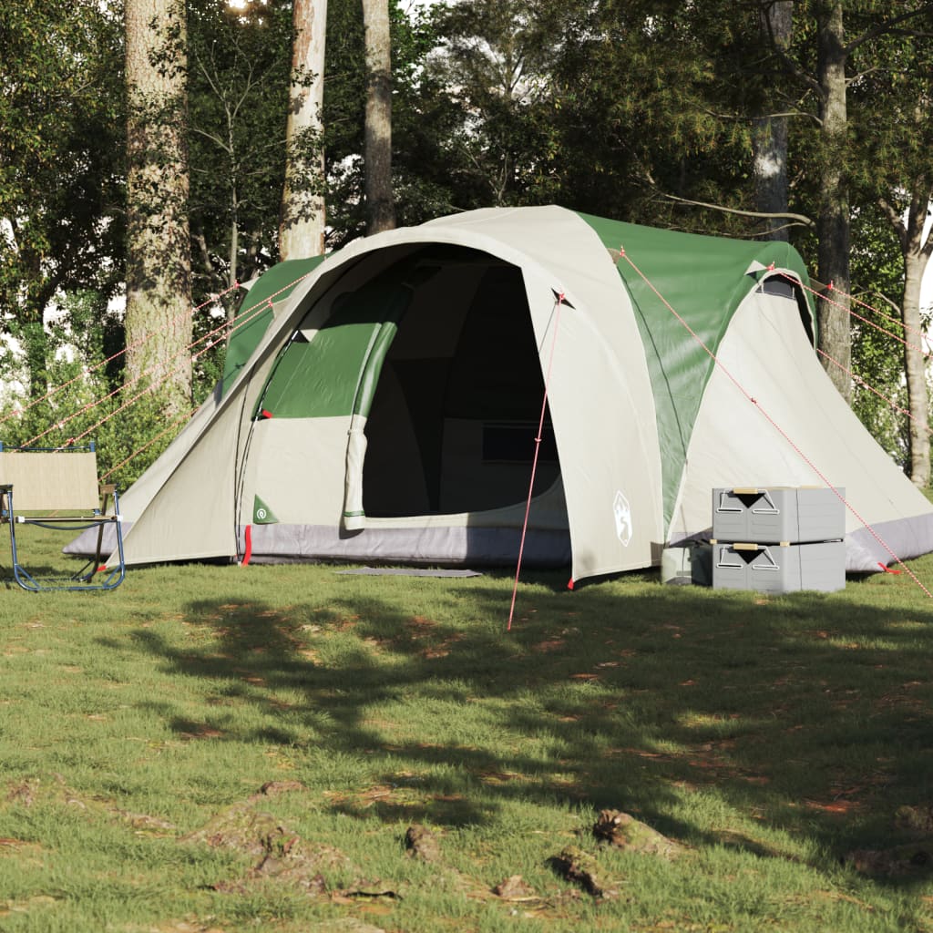 Koepeltent 6-persoons waterdicht groen is nu te koop bij PeponiXL, paradijselijk wonen!