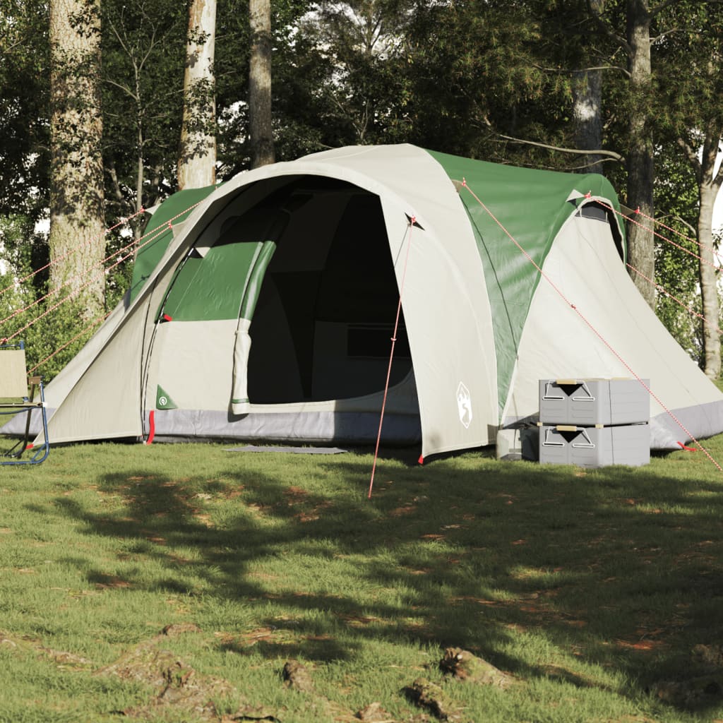 Koepeltent 6-persoons waterdicht groen is nu te koop bij PeponiXL, paradijselijk wonen!