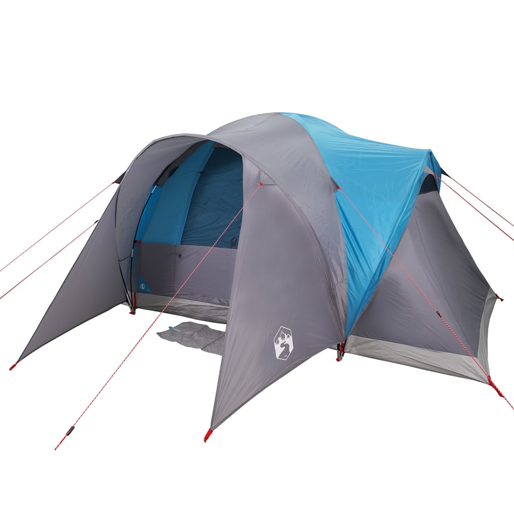 Koepeltent 6-persoons waterdicht blauw is nu te koop bij PeponiXL, paradijselijk wonen!