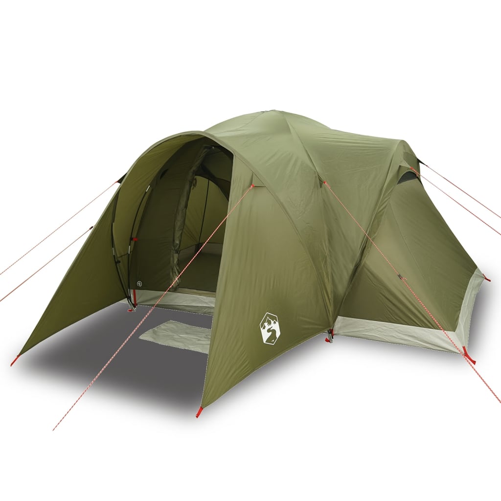 Koepeltent 6-persoons waterdicht olijfgroen is nu te koop bij PeponiXL, paradijselijk wonen!