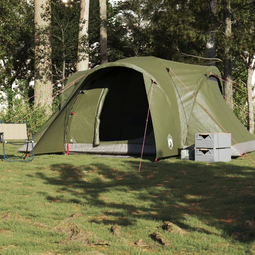 Koepeltent 6-persoons waterdicht olijfgroen is nu te koop bij PeponiXL, paradijselijk wonen!