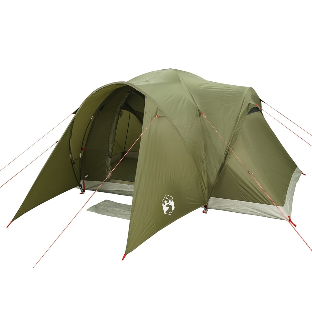 Koepeltent 6-persoons waterdicht olijfgroen is nu te koop bij PeponiXL, paradijselijk wonen!