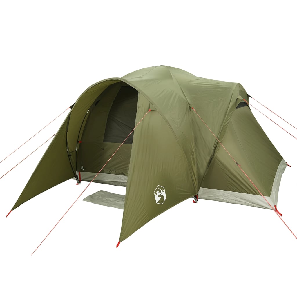 Koepeltent 6-persoons waterdicht olijfgroen is nu te koop bij PeponiXL, paradijselijk wonen!
