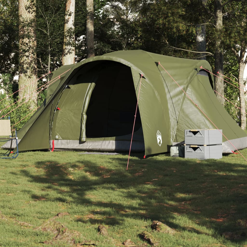 Koepeltent 6-persoons waterdicht olijfgroen is nu te koop bij PeponiXL, paradijselijk wonen!