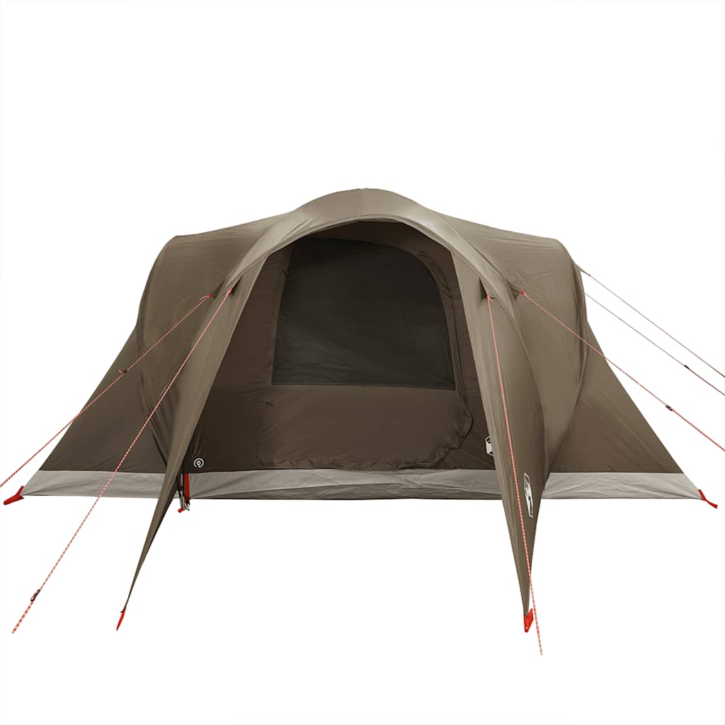 Koepeltent 6-persoons waterdicht bruin is nu te koop bij PeponiXL, paradijselijk wonen!
