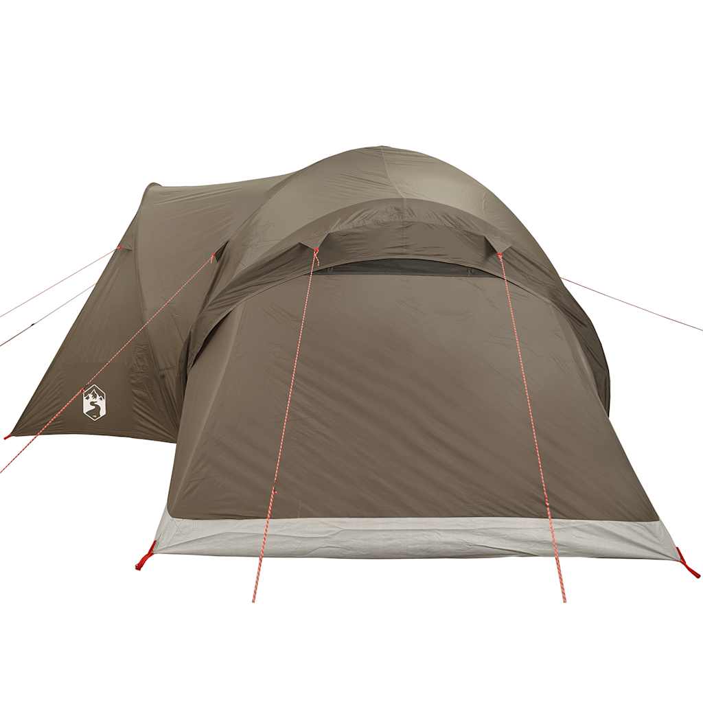 Koepeltent 6-persoons waterdicht bruin is nu te koop bij PeponiXL, paradijselijk wonen!