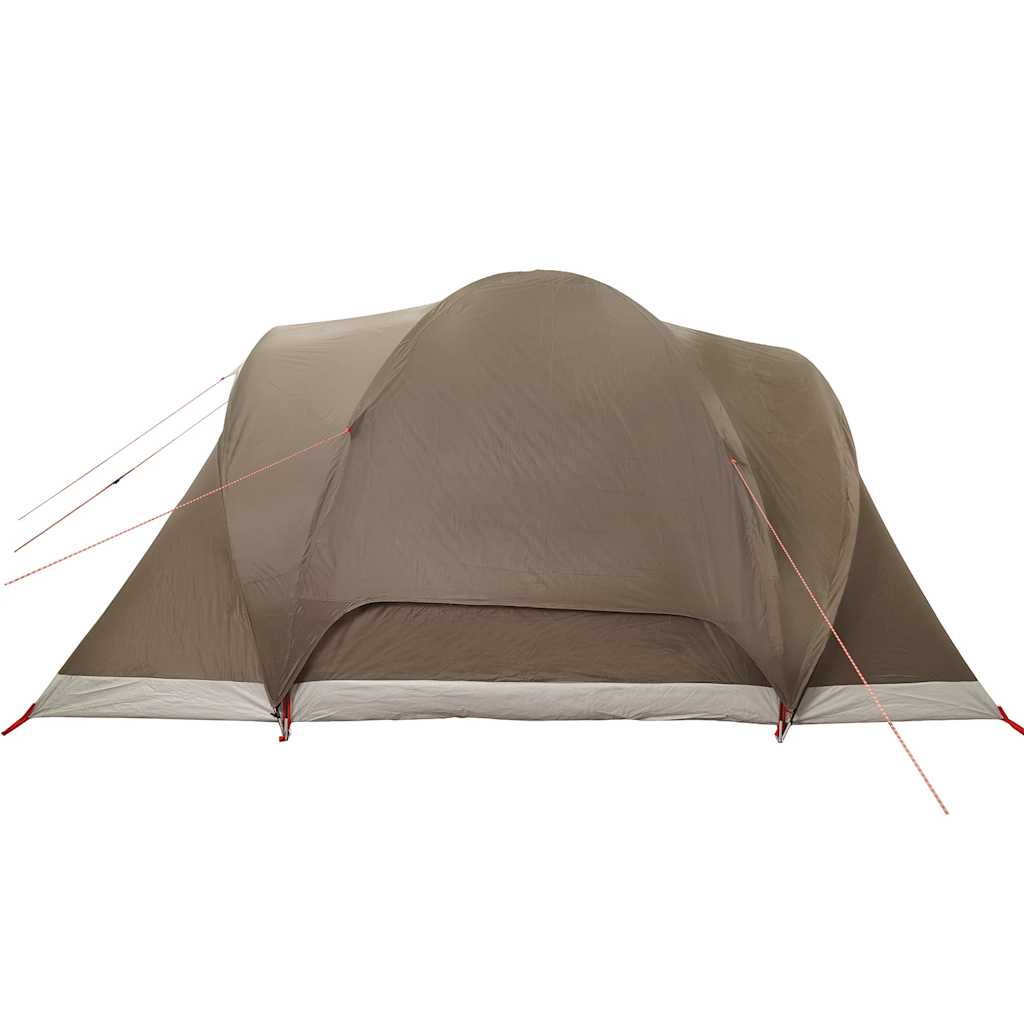 Koepeltent 6-persoons waterdicht bruin is nu te koop bij PeponiXL, paradijselijk wonen!