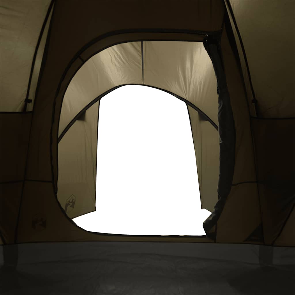 Koepeltent 6-persoons waterdicht bruin is nu te koop bij PeponiXL, paradijselijk wonen!