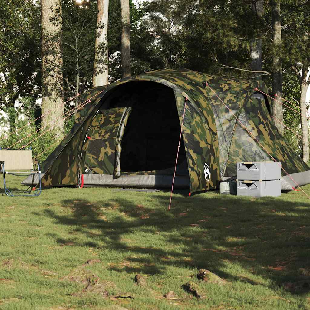 Koepeltent 6-persoons waterdicht camouflage is nu te koop bij PeponiXL, paradijselijk wonen!