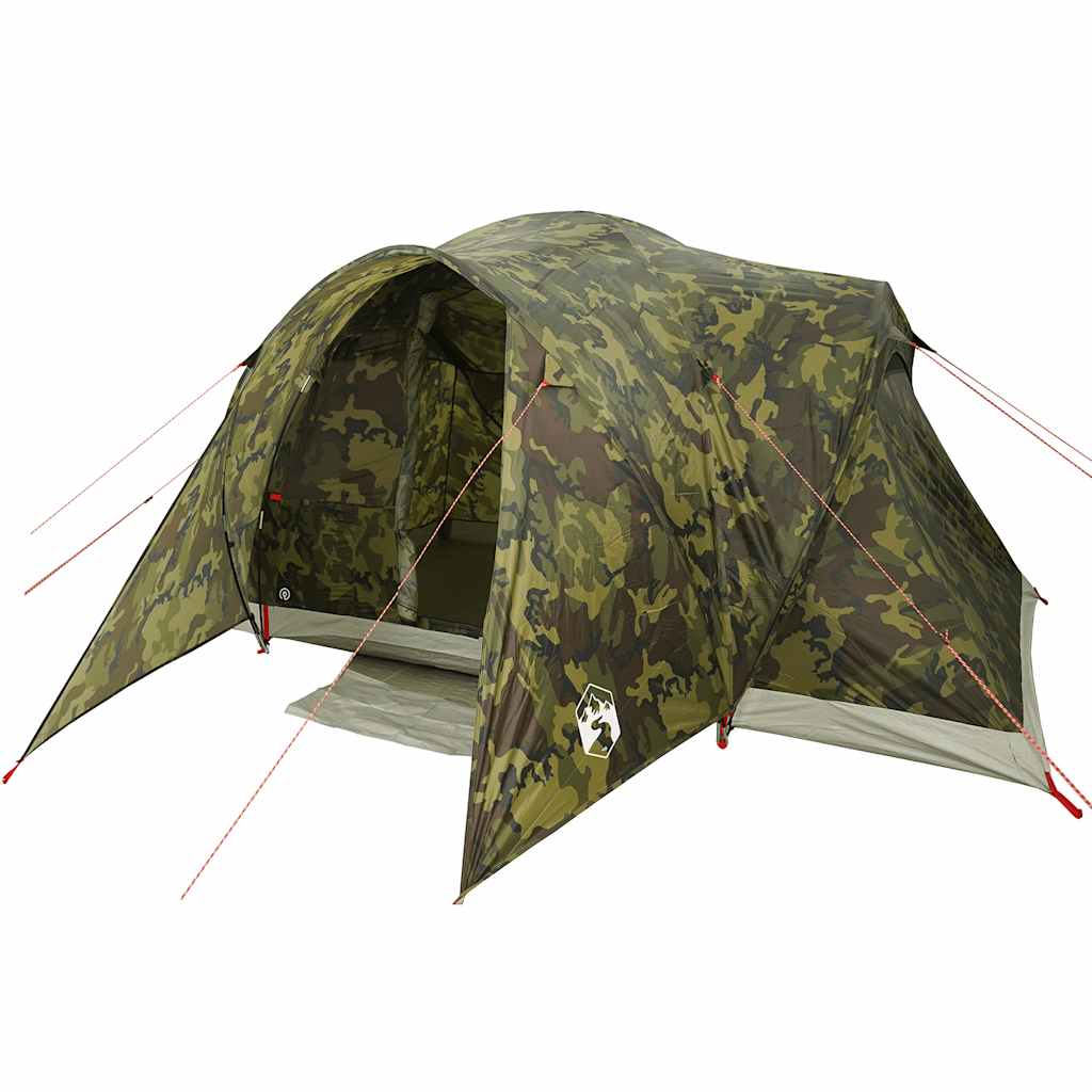 Koepeltent 6-persoons waterdicht camouflage is nu te koop bij PeponiXL, paradijselijk wonen!