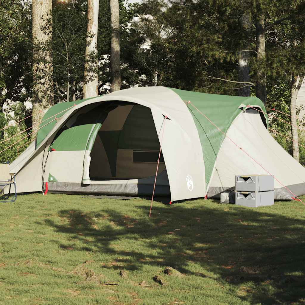 Koepeltent 6-persoons waterdicht groen is nu te koop bij PeponiXL, paradijselijk wonen!