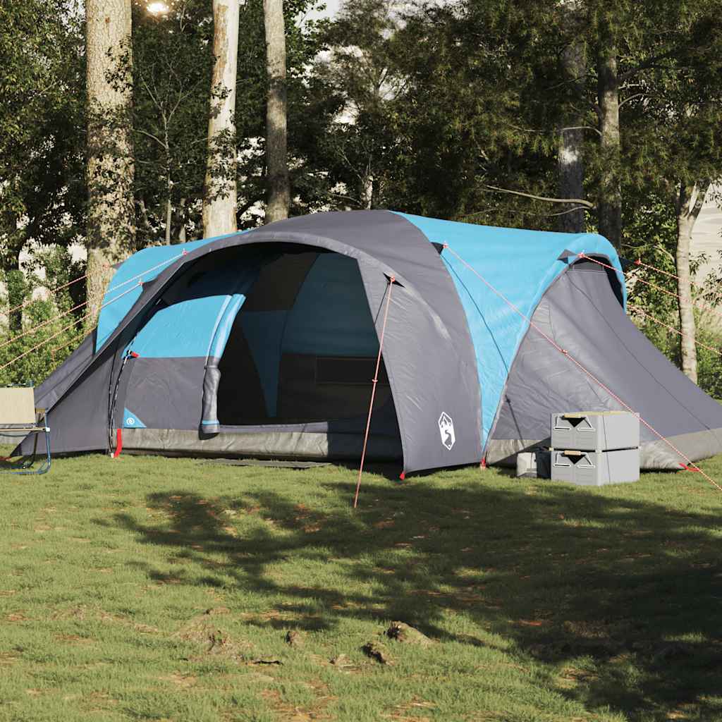 Koepeltent 6-persoons waterdicht blauw is nu te koop bij PeponiXL, paradijselijk wonen!