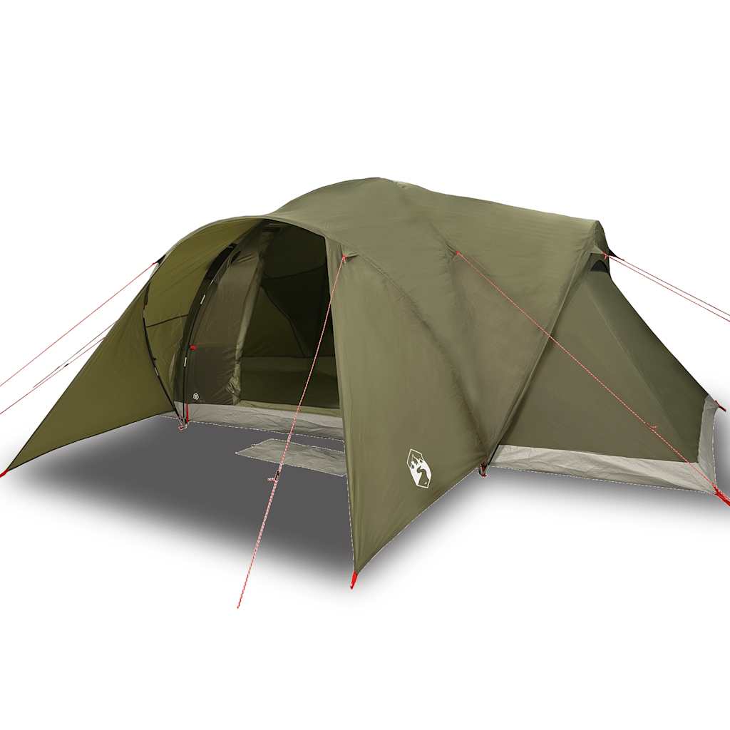 Koepeltent 6-persoons waterdicht olijfgroen is nu te koop bij PeponiXL, paradijselijk wonen!