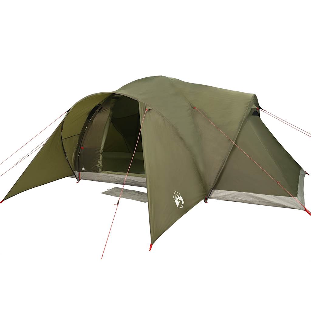 Koepeltent 6-persoons waterdicht olijfgroen is nu te koop bij PeponiXL, paradijselijk wonen!