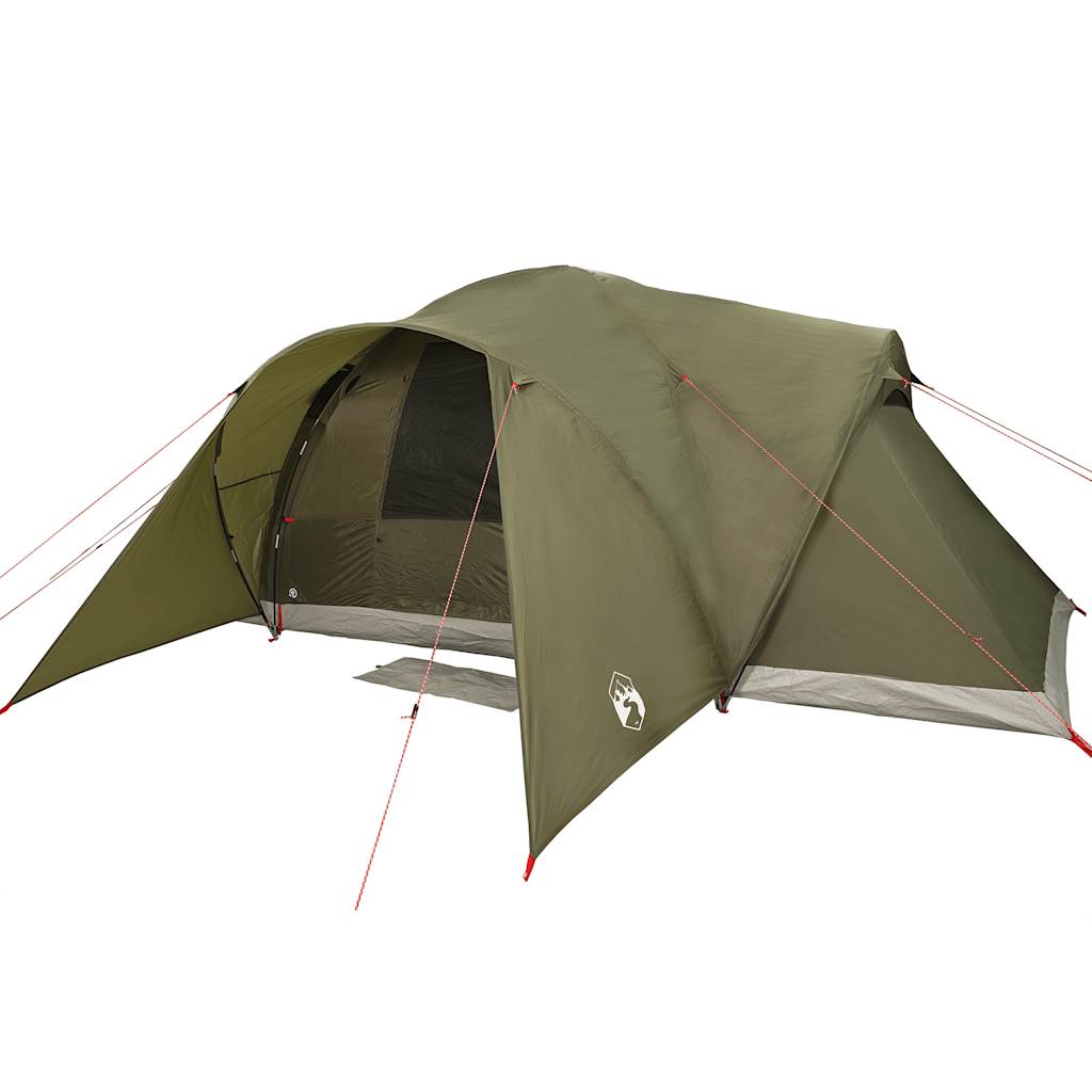 Koepeltent 6-persoons waterdicht olijfgroen is nu te koop bij PeponiXL, paradijselijk wonen!
